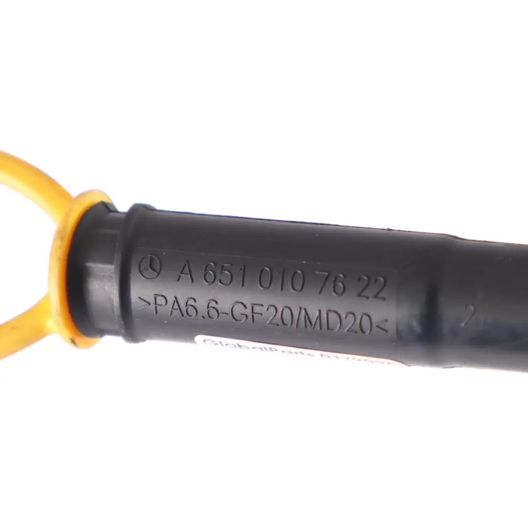 Dipstick Oil Pipe Engine Guide Tube to Mercedes W639 Diesel with Part number A6510107622 Mercedes W639 Diesel Dipstick Oil Pipe Engine Guide Tube - SKU A6510107622 - Part number A6510107622
