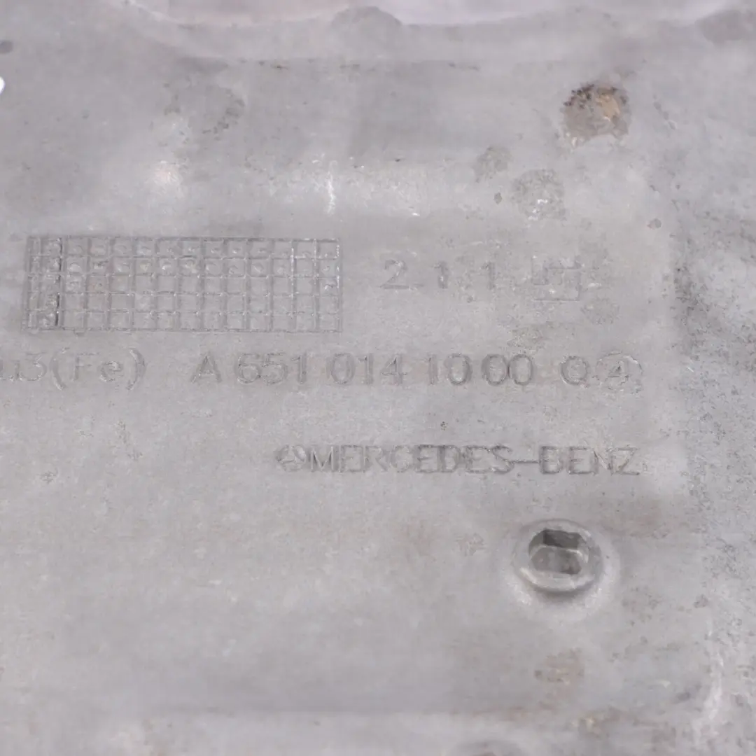 Mercedes W205 OM651 Diesel OM651 Engine Oil Sump Pan Upper Part - SKU A6510141000 - Part number A6510141000