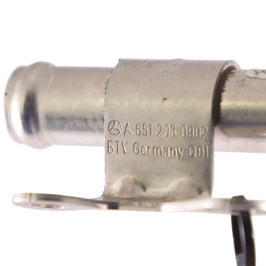 Mercedes W447 OM651 Tuyau de refroidissement de eau diesel flexible - SKU A6512030902-1 - Numéro de pièce A6512030902