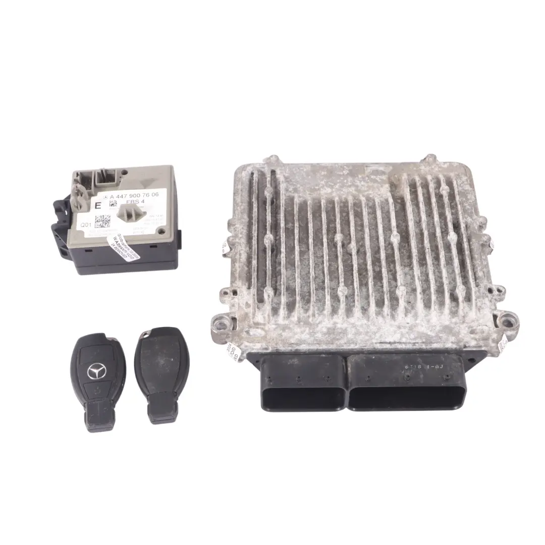 Mercedes Vito W447 114 CDI OM651.950 Engine ECU Kit Ignition + 2 Key - SKU A6519002803-3 - Part number A6519002803