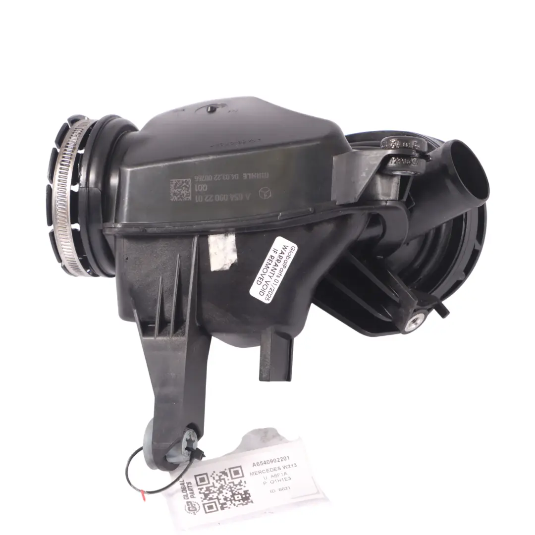 OM654 Tubo Flessibile Aspirazione Scarico Aria Diesel A6540901242 per Mercedes W213 con numero di parte A6540902201 Mercedes W213 OM654 Tubo Flessibile Aspirazione Scarico Aria Diesel A6540901242 - SKU A6540902201 - Numero di parte A6540902201