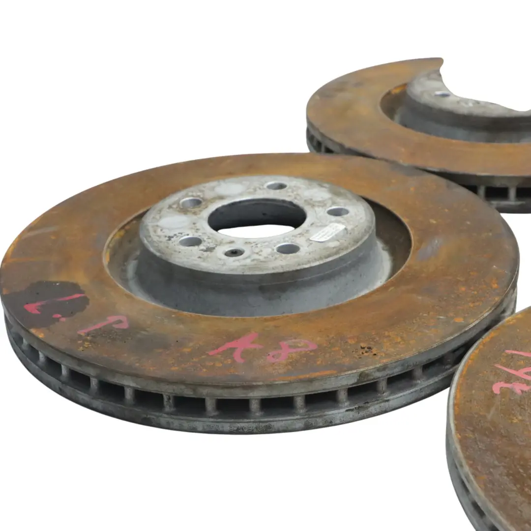 Audi A8L 4H D4 Juego Discos Freno Delantero Trasero 356X34MM 330X22MM SET - SKU A8L-4H-BRAKE-DISC-SET - Número de pieza A8L-4H-BRAKE-DISC-SET