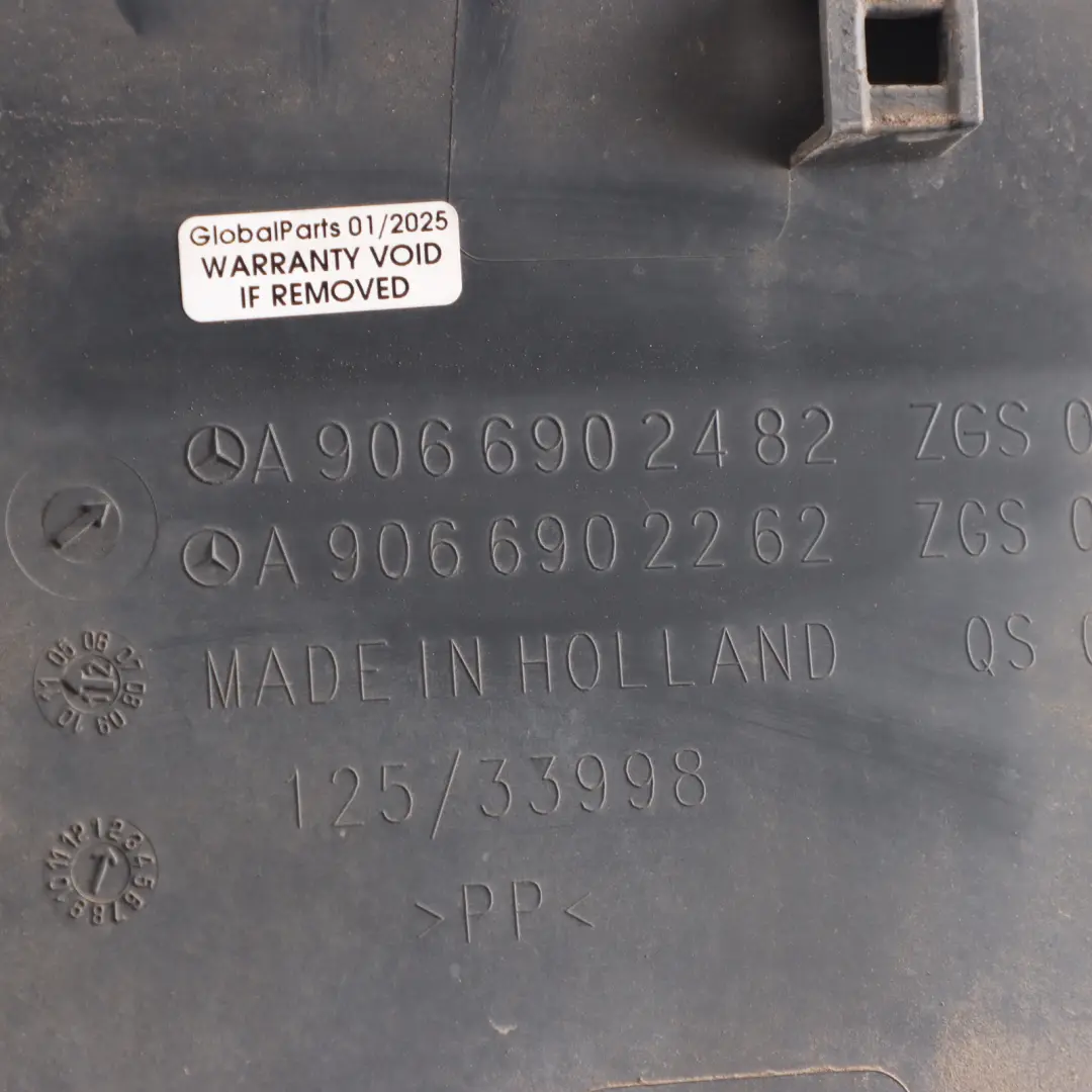 Door Protective Trim Strip Molding Left N/S to Mercedes W906 with Part number A9066902482 Mercedes W906 Door Protective Trim Strip Molding Left N/S - SKU A9066902482 - Part number A9066902482