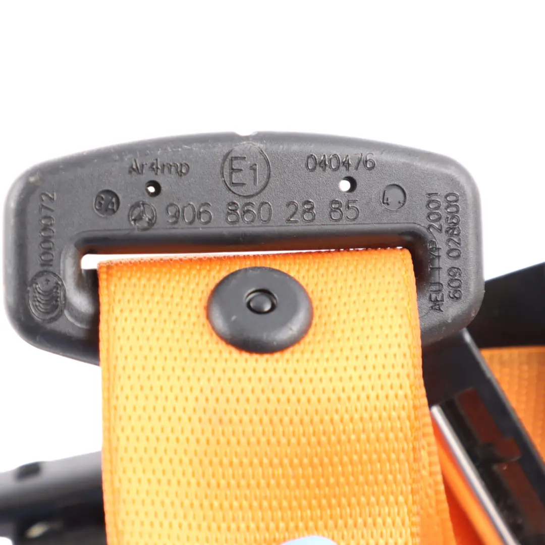 Front Seat Belt Bench Passenger Side Left N/S to Mercedes W906 with Part number A9068602885 Mercedes W906 Front Seat Belt Bench Passenger Side Left N/S - SKU A9068602885 - Part number A9068602885