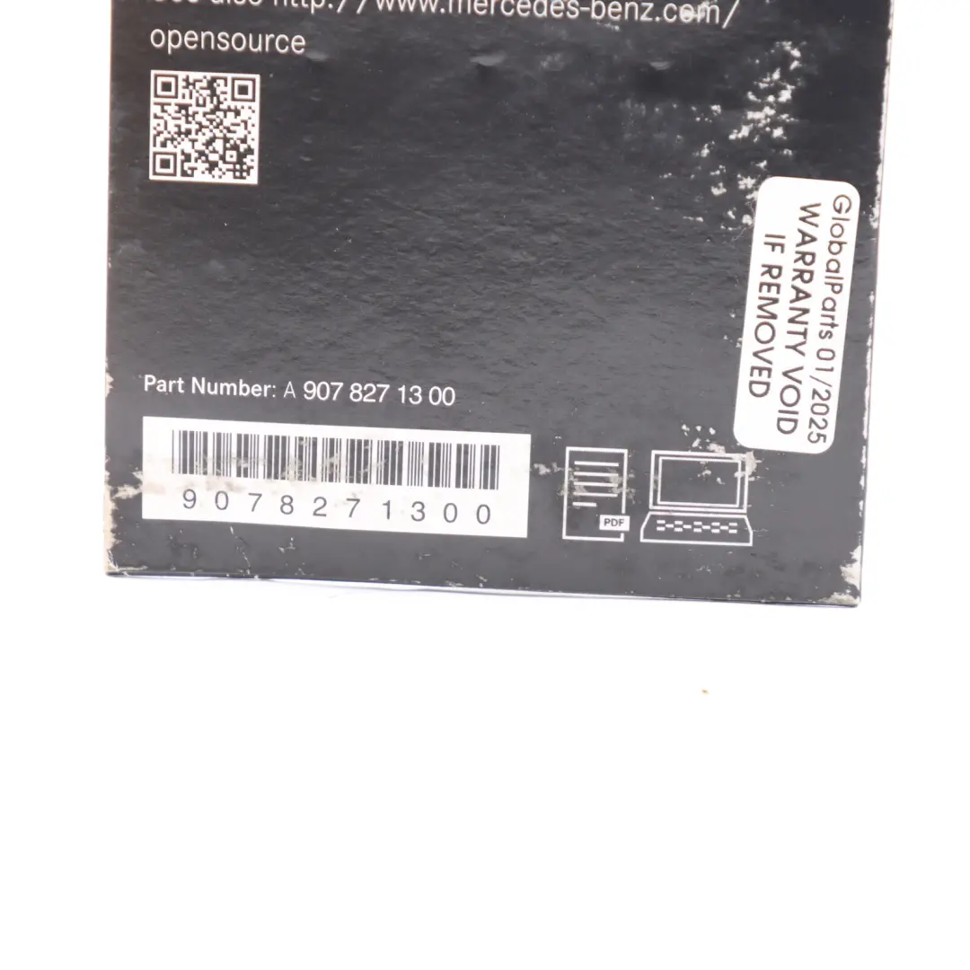 Mercedes W907 License Information Free And Open Source Software - SKU A9078271300 - Part number A9078271300
