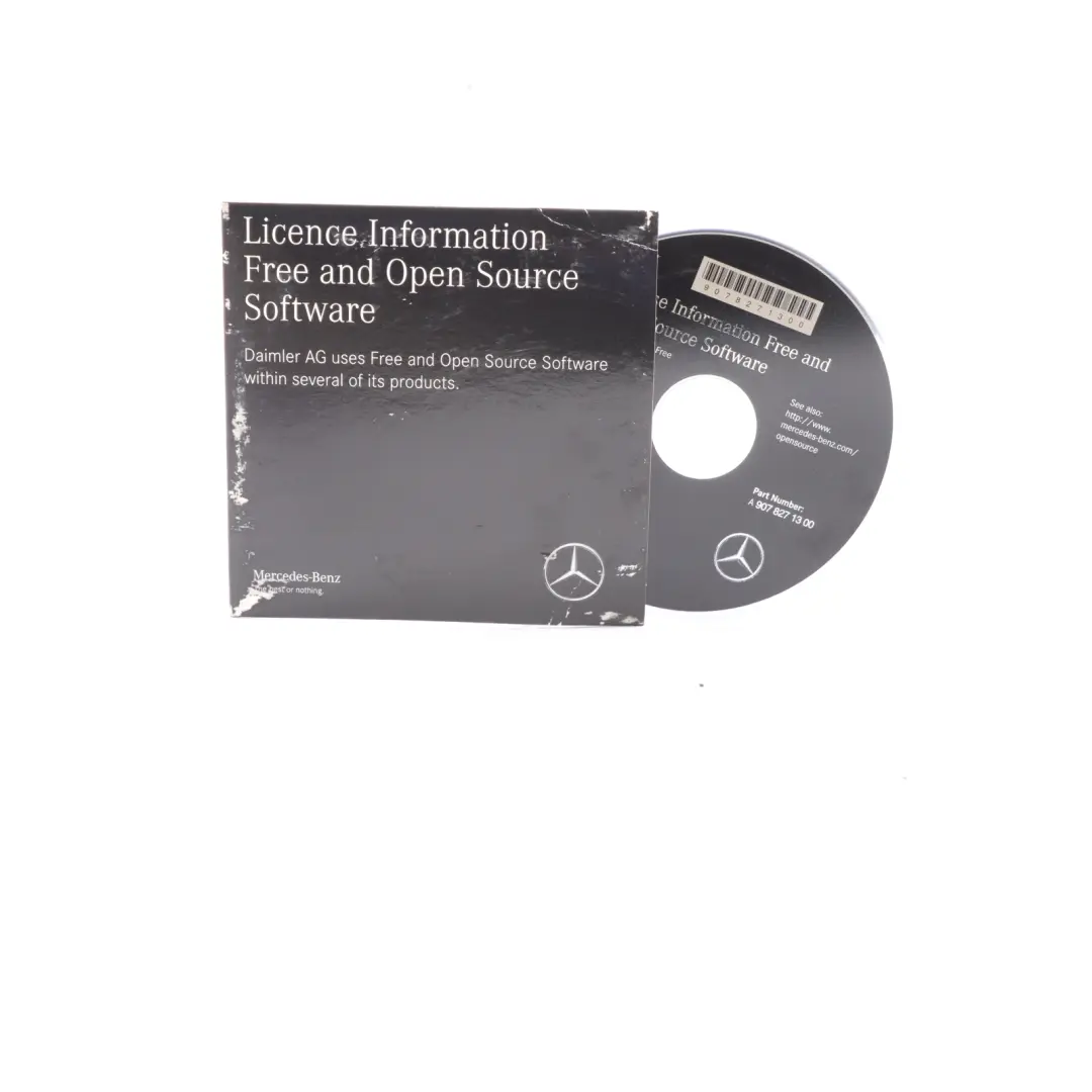 Mercedes W907 Lizenz Informationen Kostenlose Open Source Software - SKU A9078271300 - Teilenummer A9078271300