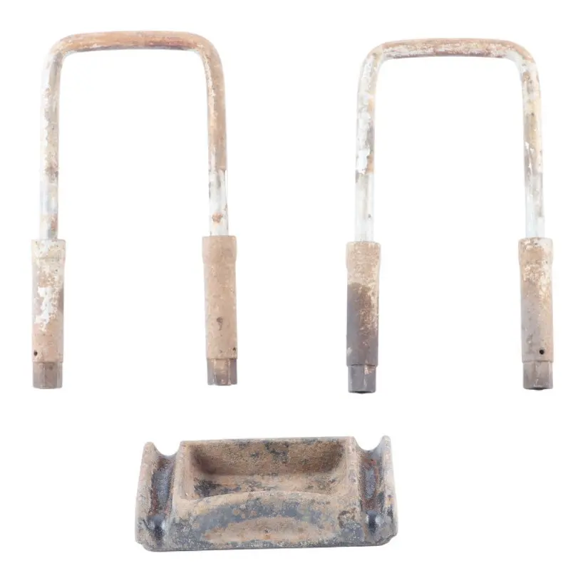 Axle Suspension Leaf Spring U-Bolt Set to Mercedes Sprinter W906 Rear with Part number A9103250547 Mercedes Sprinter W906 Rear Axle Suspension Leaf Spring U-Bolt Set - SKU A9103250547-1 - Part number A9103250547