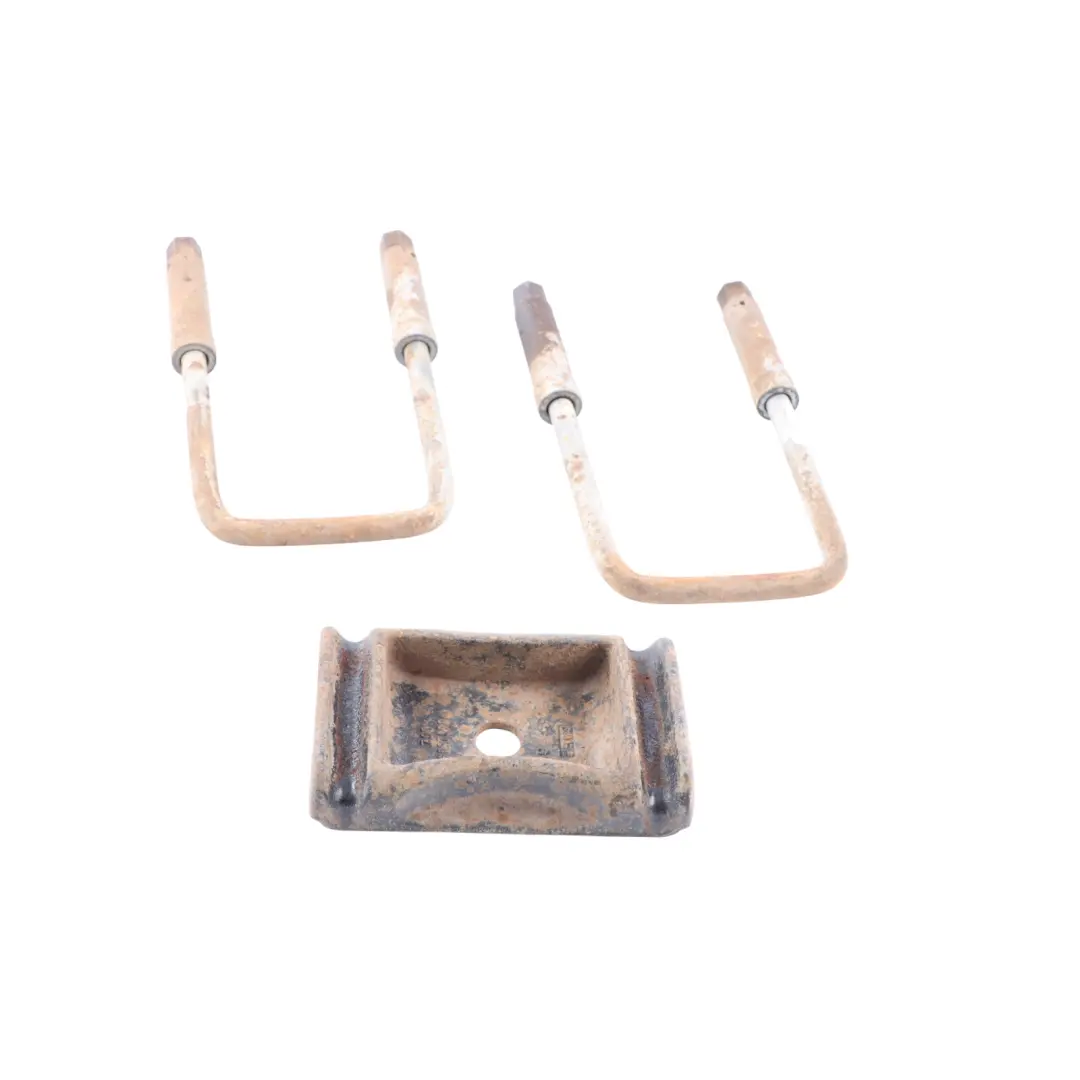 Axle Suspension Leaf Spring U-Bolt Set to Mercedes Sprinter W906 Rear with Part number A9103250547 Mercedes Sprinter W906 Rear Axle Suspension Leaf Spring U-Bolt Set - SKU A9103250547-1 - Part number A9103250547