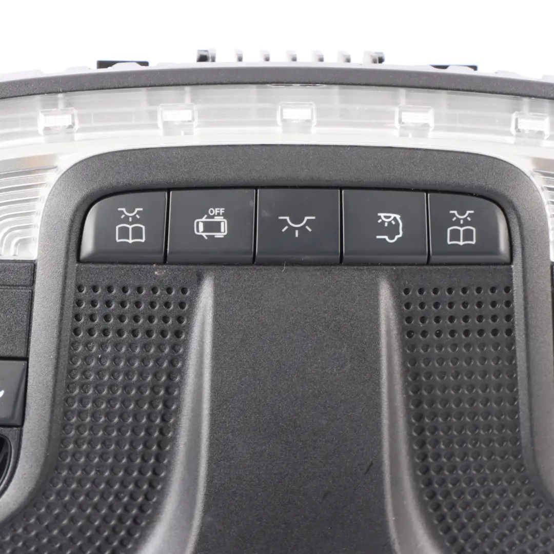 W907 Headliner Courtesy Interior Reading Lamp Light Panel to Mercedes with Part number A9109006000 Mercedes W907 Headliner Courtesy Interior Reading Lamp Light Panel - SKU A9109006000 - Part number A9109006000