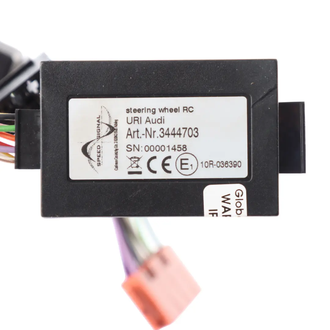 CAN Bus Adapter Steering Wheel Buttons to Audi A3 8P TT 8J A4 B7 A6 C6 with Part number AUDI-3444703 Audi A3 8P TT 8J A4 B7 A6 C6 CAN Bus Adapter Steering Wheel Buttons - SKU AUDI-3444703 - Part number AUDI-3444703