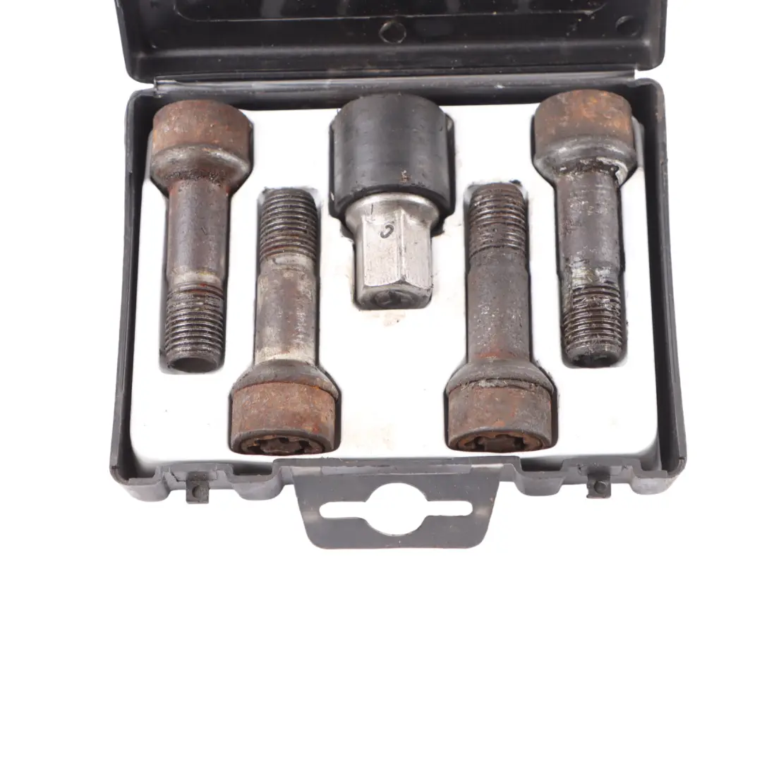 Mercedes W164 W166 Wheel Security Bolts Lock Locking Nut Set - SKU B66470156 - Part number B66470156