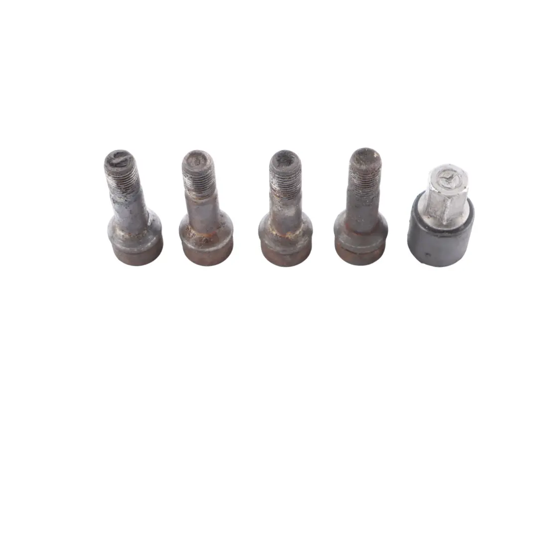 Mercedes W164 W166 Wheel Security Bolts Lock Locking Nut Set - SKU B66470156 - Part number B66470156