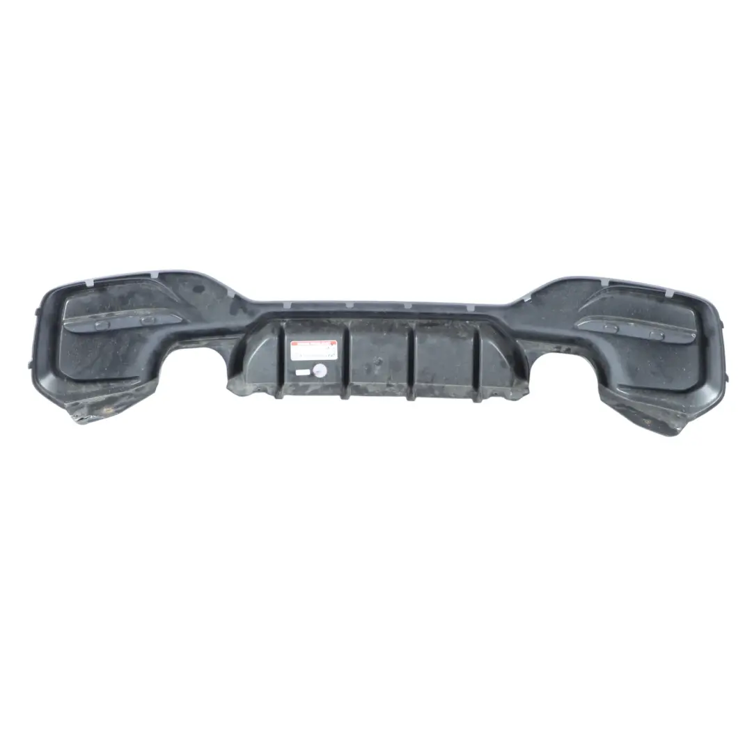 BMW F20 F21 LCI Rear Bumper Diffuser High Gloss Black M140i Maxton Design - SKU BM-1-F20F-M-RS1G - Part number BM-1-F20F-M-RS1G