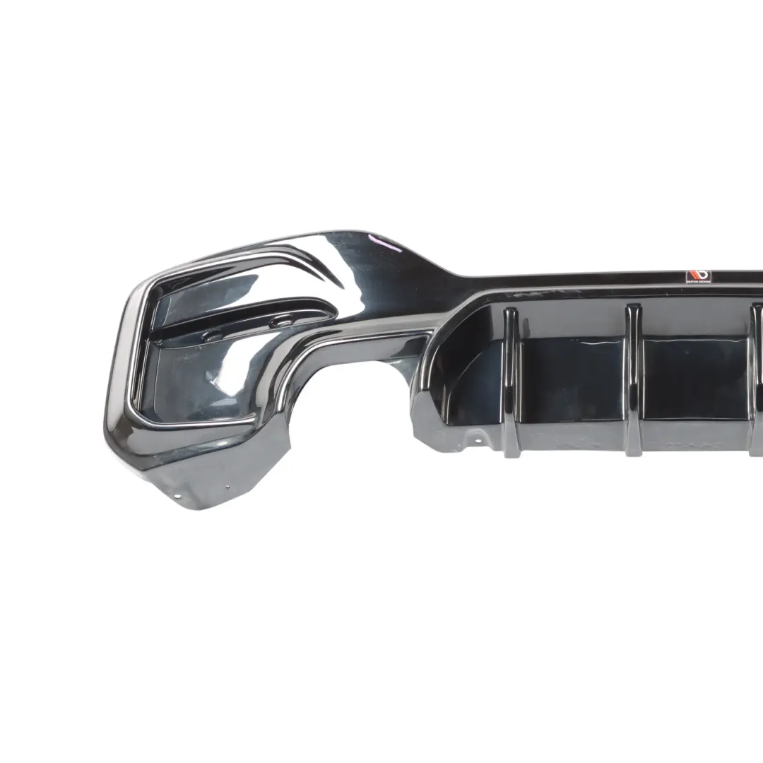 Bumper Diffuser High Gloss Black M140i Maxton Design to BMW F20 F21 LCI Rear with Part number BM-1-F20F-M-RS1G BMW F20 F21 LCI Rear Bumper Diffuser High Gloss Black M140i Maxton Design - SKU BM-1-F20F-M-RS1G - Part number BM-1-F20F-M-RS1G