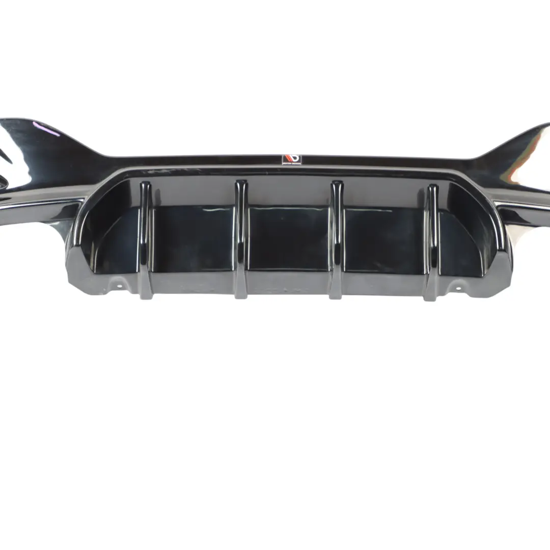 Bumper Diffuser High Gloss Black M140i Maxton Design to BMW F20 F21 LCI Rear with Part number BM-1-F20F-M-RS1G BMW F20 F21 LCI Rear Bumper Diffuser High Gloss Black M140i Maxton Design - SKU BM-1-F20F-M-RS1G - Part number BM-1-F20F-M-RS1G