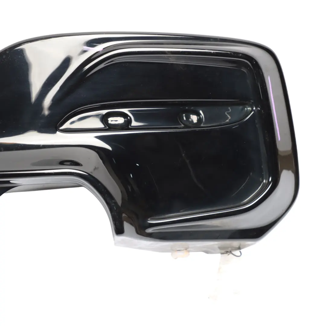 BMW F20 F21 LCI Rear Bumper Diffuser High Gloss Black M140i Maxton Design - SKU BM-1-F20F-M-RS1G - Part number BM-1-F20F-M-RS1G