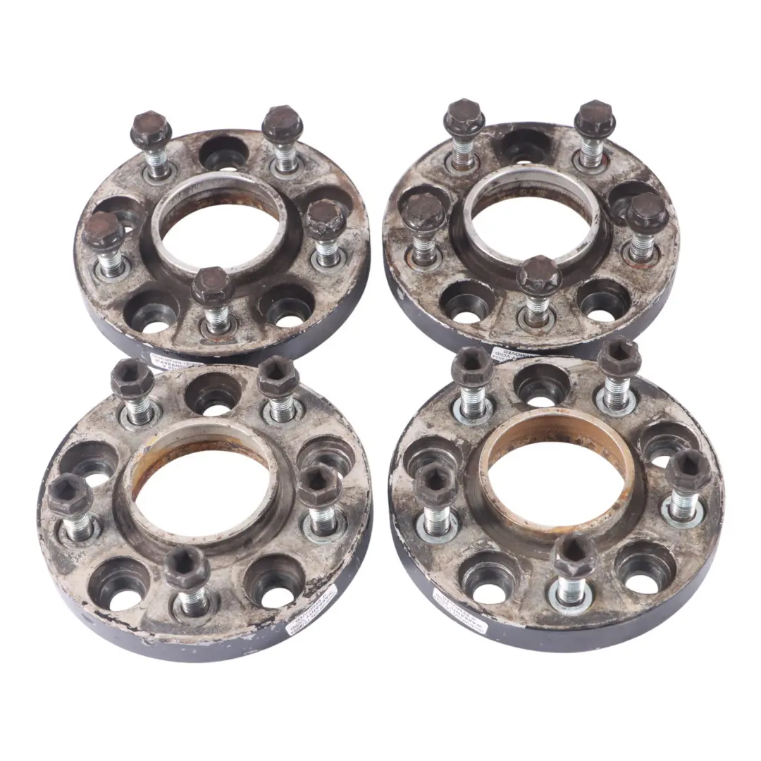  Distanciadores Llantas Aleacion Cala Centrada Buje BMW 5x120 72.56mm 20mm Pernos - SKU BMW-Spacer-Set-5x120-3 - Número de pieza BMW Spacer Set 5x120