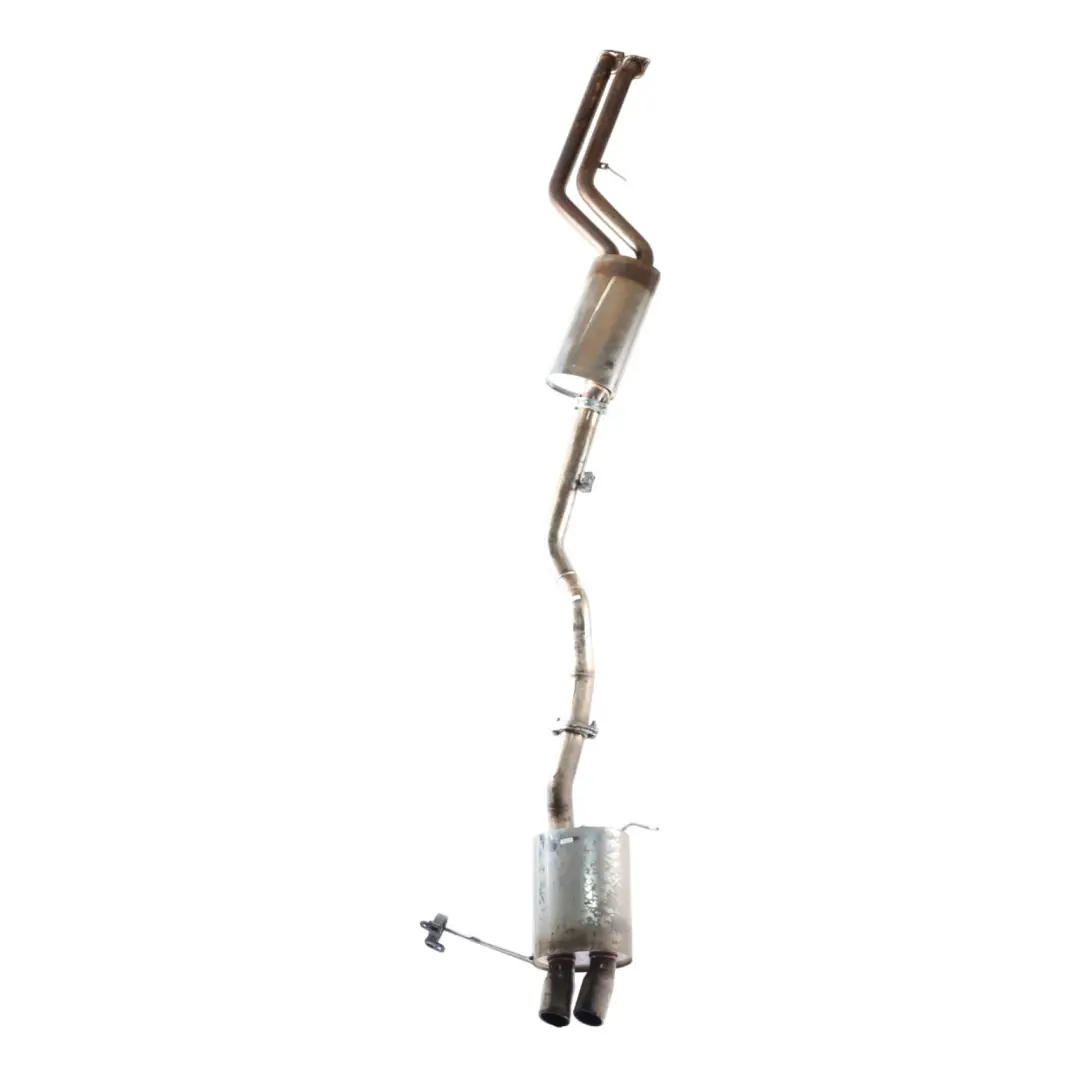 BMW Z4 E85 M54 2.2i 2.5i Exhaust Box Pipe Muffler Twin Pipe - SKU E85-M54-EXHAUST - Part number E85-M54-EXHAUST