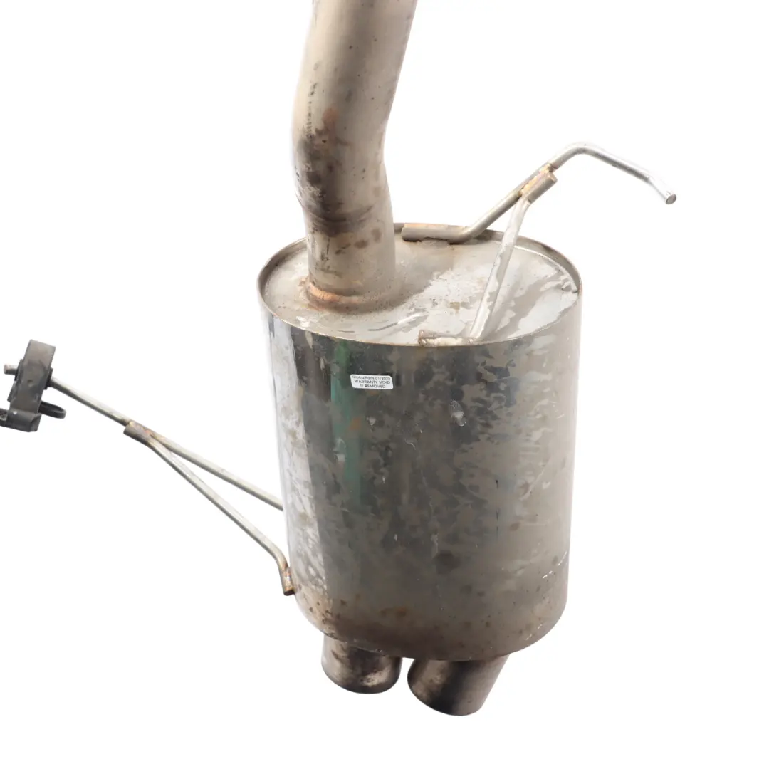 BMW Z4 E85 M54 2.2i 2.5i Exhaust Box Pipe Muffler Twin Pipe - SKU E85-M54-EXHAUST - Part number E85-M54-EXHAUST