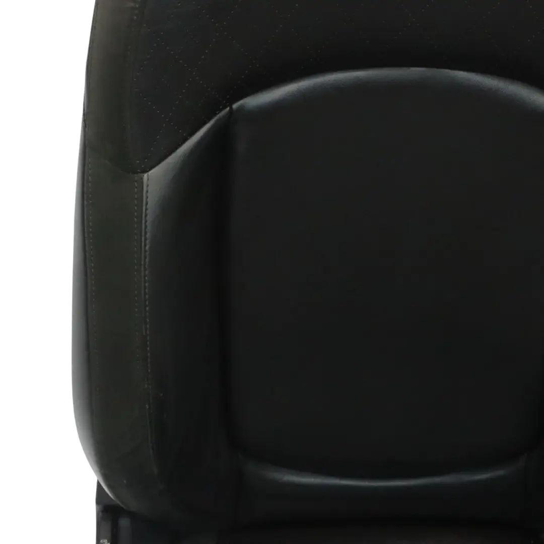 Mini F56 Komplet Foteli Skórzanych Cross Punch Carbon Czarne Grzane - SKU F56-SPORT-CARBONBLACK-LEATHER-SEATS - Numer Części F56-SPORT-CARBONBLACK-LEATHER