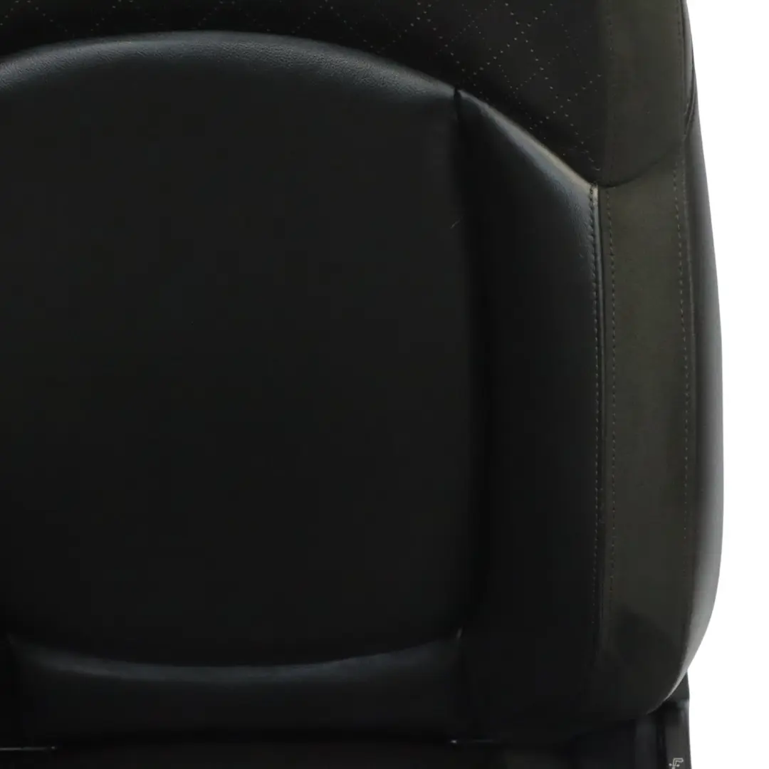 Mini F56 Asientos Deportivos Calefactables Cuero Cross Punch Carbono Negro Set - SKU F56-SPORT-CARBONBLACK-LEATHER-SEATS - Número de pieza F56-SPORT-CARBONBLACK-LEATHER