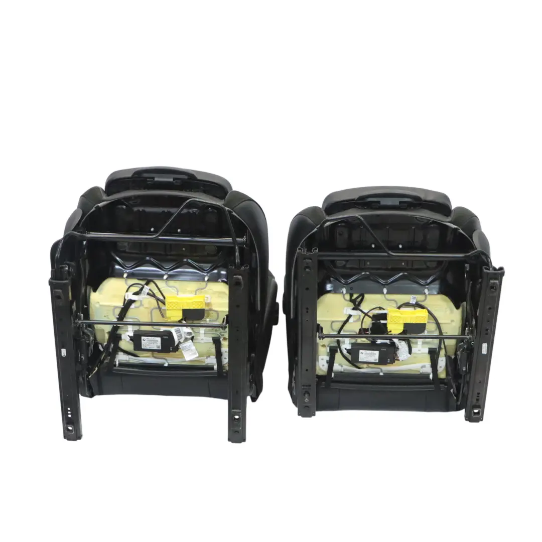 Mini F56 Sièges sport chauffants Sièges avant et arrière en cuir et carbone noir - SKU F56-SPORT-CARBONBLACK-LEATHER-SEATS - Numéro de pièce F56-SPORT-CARBONBLACK-LEATHER