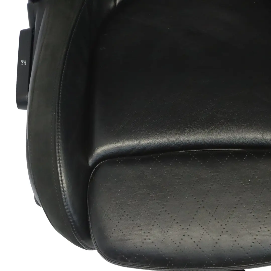 Mini F56 Heated Sport Seats Leather Cross Punch Carbon Black Set Front Rear Seat - SKU F56-SPORT-CARBONBLACK-LEATHER-SEATS - Part number F56-SPORT-CARBONBLACK-LEATHER