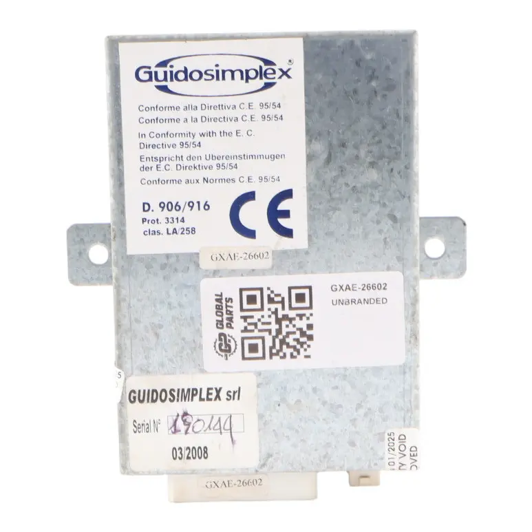 Guidosimplex GXAE-26602 Vehicle Mobility Control Unit Module ECU