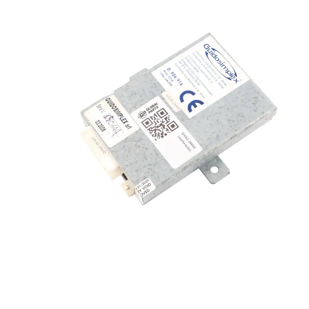 Guidosimplex Vehicle Mobility Control Unit Module ECU to with Part number GXAE-26602 Guidosimplex Vehicle Mobility Control Unit Module ECU - SKU GXAE-26602 - Part number GXAE-26602