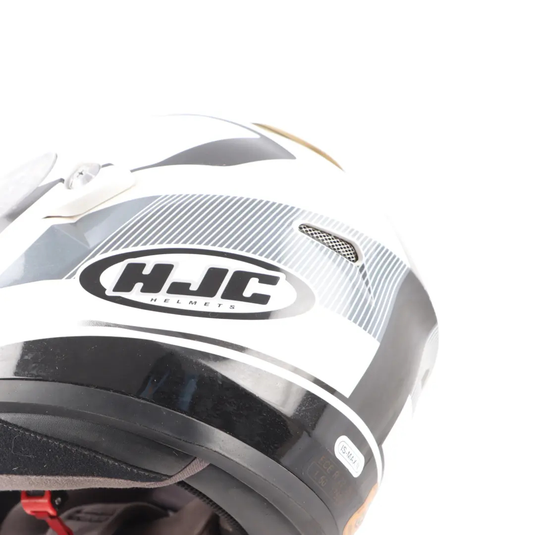  HJC Is-Max 2 Motorcycle Motorbike Modular Protective Helmet L60/1750g White - SKU IS-MAX2-1 - Part number IS-MAX2-1