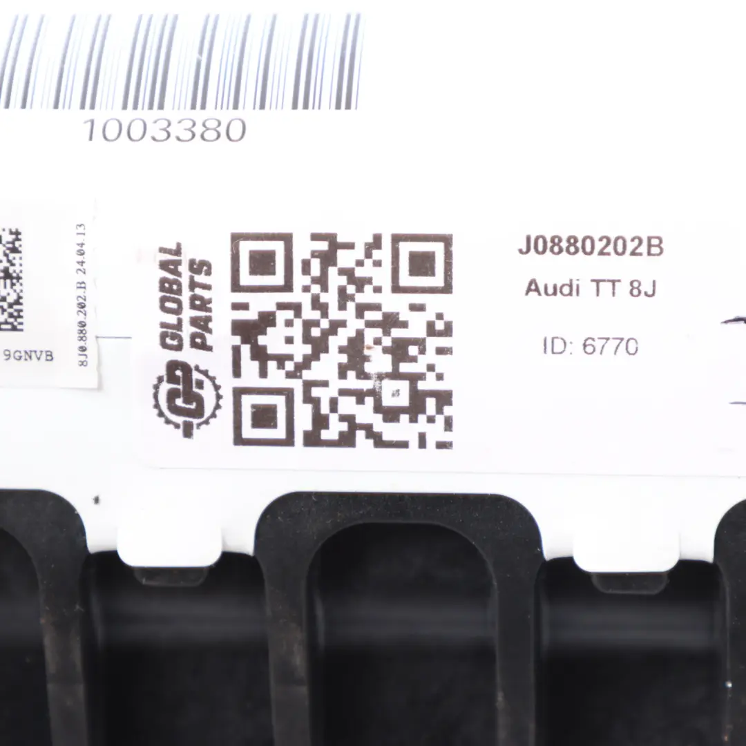 Audi TT 8J Front Dashboard Air Module Passenger Side Unit - SKU J0880202B - Part number J0880202B