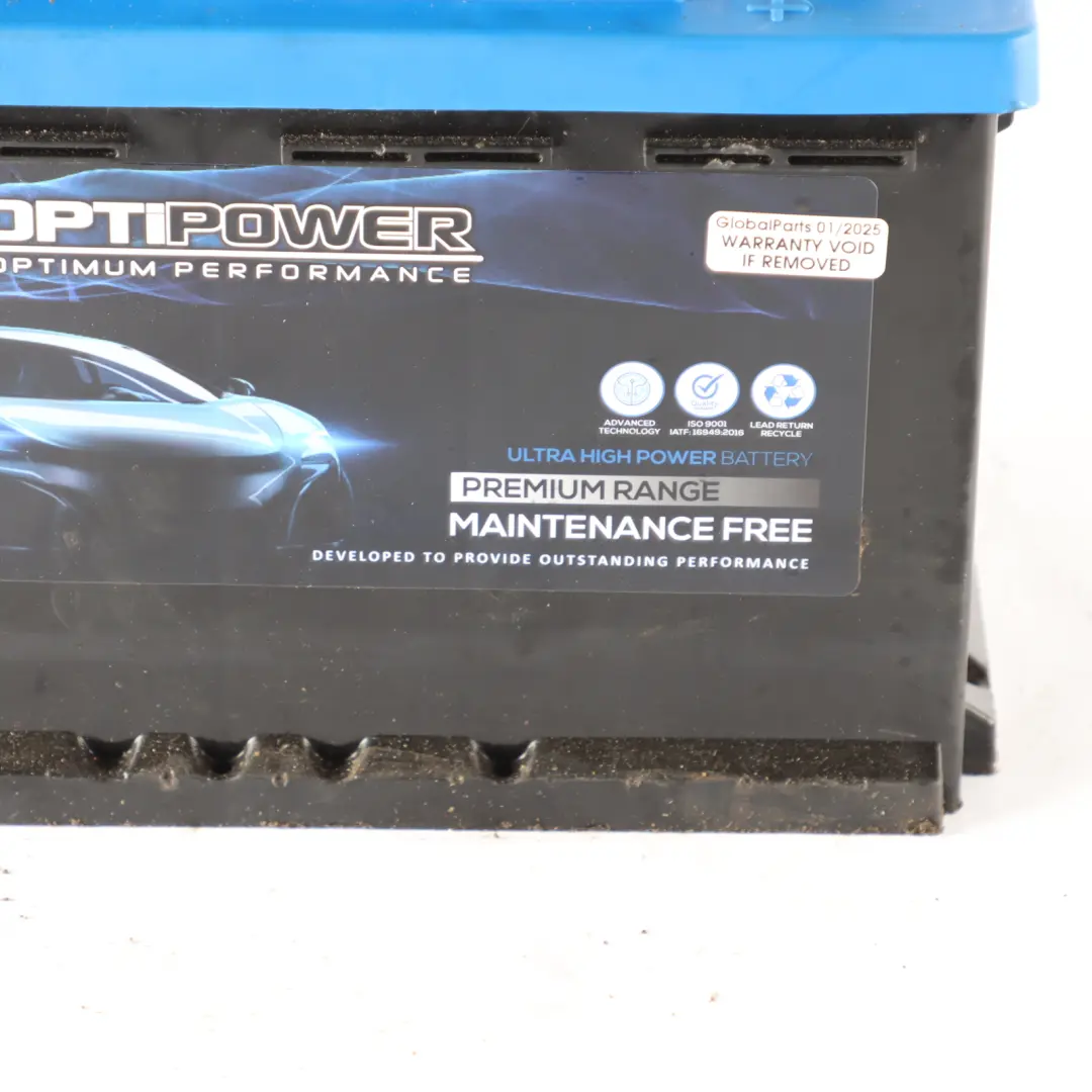  Optipower OPTP100HP Start Stop Car Battery 72Ah 670A 12V - SKU OPTIPOWER-72AH - Part number OPTIPOWER-72AH