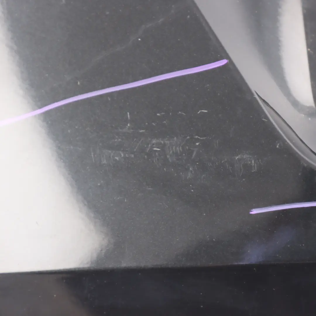 BMW E65 E66 Finisher Trunk Boot Lid Cover Black Sapphire 475 7145994 - SKU P0403251-BS - Part number 0403251