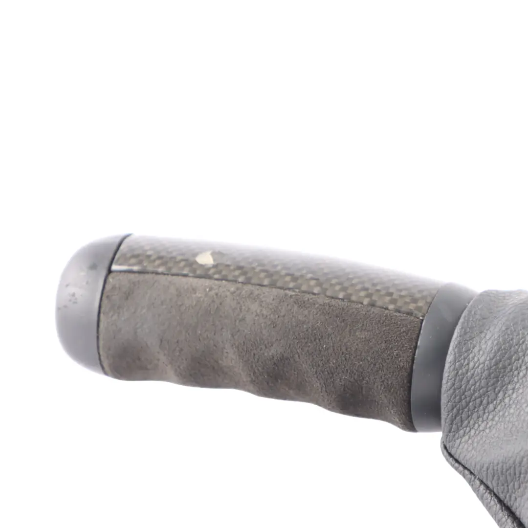 Mini JCW R50 R53 R55 R56 Handbrake Lever Cover Cover Leather Carbon - SKU P0417956 - Part number 0417956