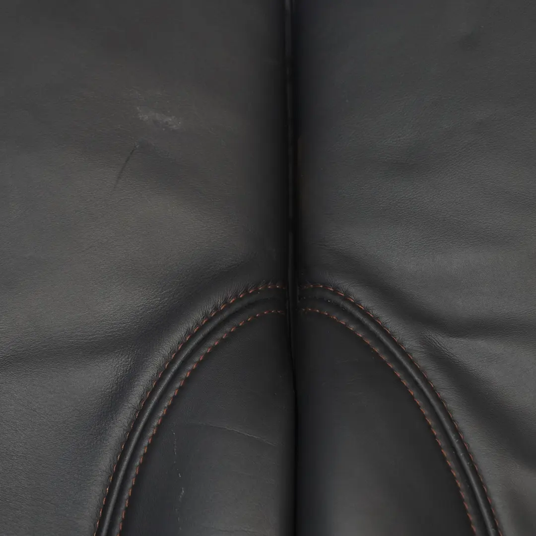 Mini R52 Cabrio Sedili sportivi pelle riscaldati con cuciture arancioni Interior - SKU R52-LEATHER-SPORT-SEATS-ORANGE-SEAM-LNPN - Numero di parte R52 Leather Sport Seats Orange Seam 