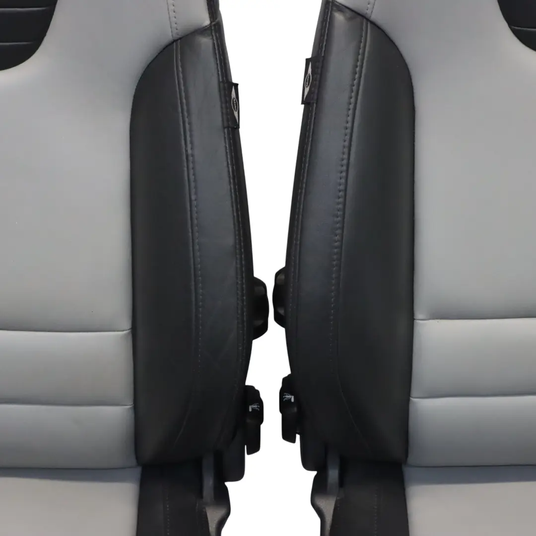Mini Cooper S R50 R53 Komplet Foteli Sport Skórzane Recaro Panther Black - SKU R53-LEATHER-SPORT-RECARO-SEATS - Numer Części R53-LEATHER-SPORT-RECARO