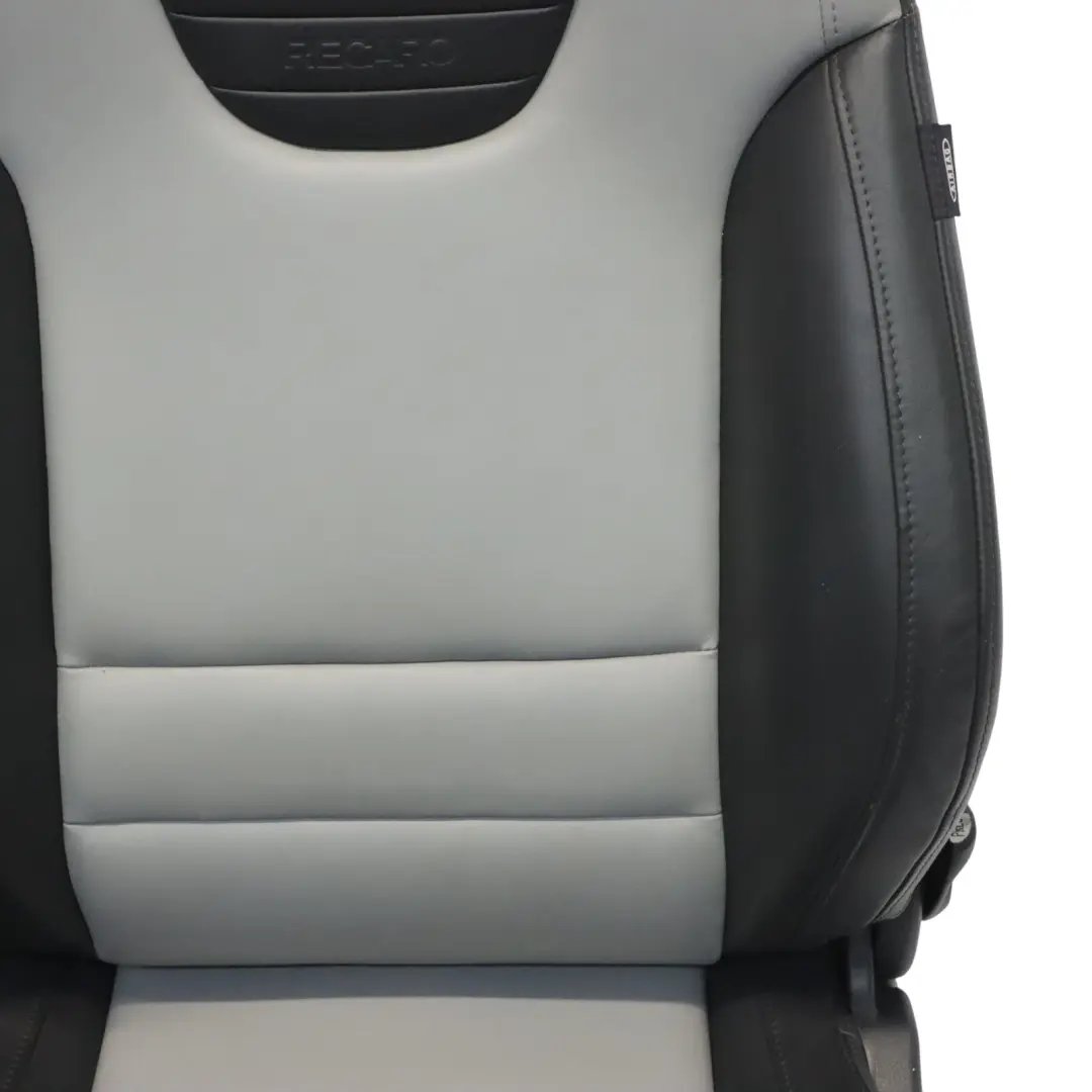 Mini Cooper S R50 R53 Interior de cuero deportivo Asientos Recaro Panther Negro - SKU R53-LEATHER-SPORT-RECARO-SEATS - Número de pieza R53-LEATHER-SPORT-RECARO