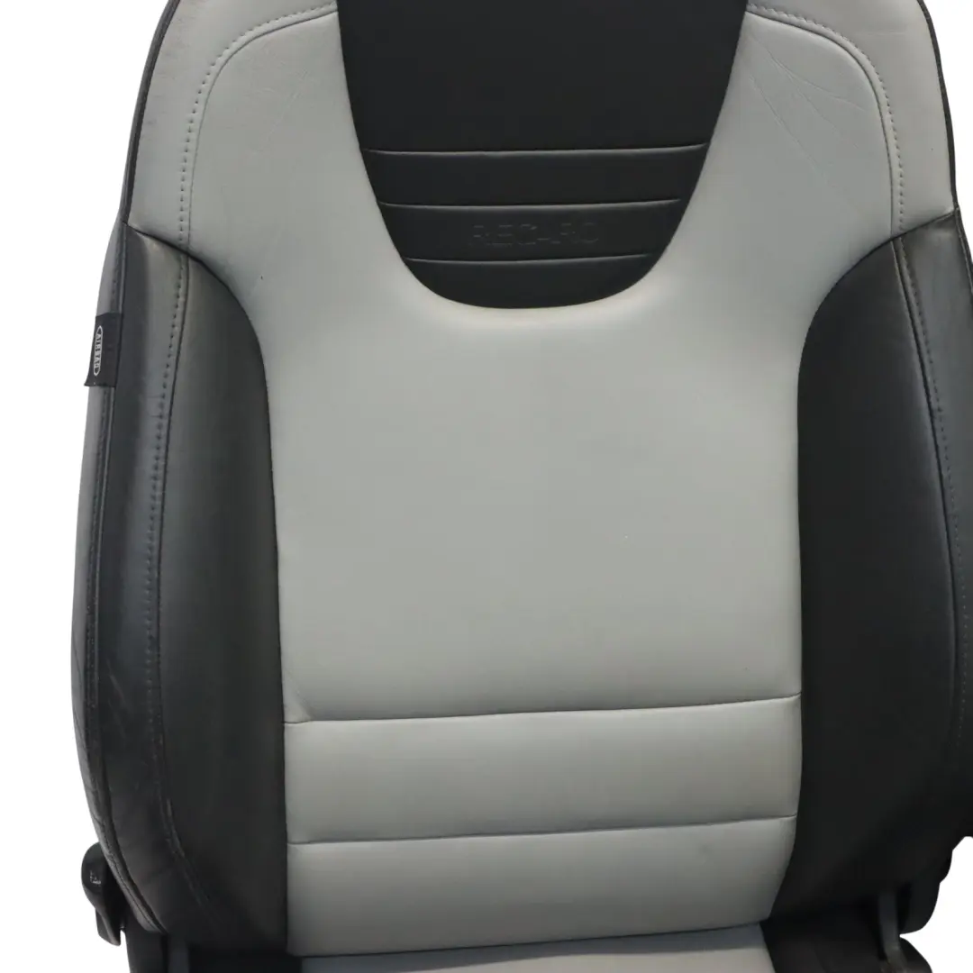Mini Cooper S R50 R53 Sport Leather Interior Seats Recaro Panther Black - SKU R53-LEATHER-SPORT-RECARO-SEATS - Part number R53-LEATHER-SPORT-RECARO