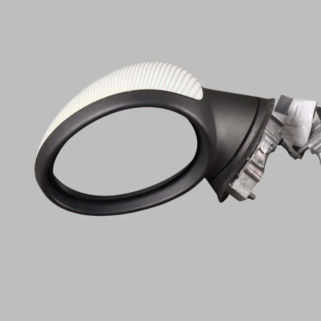  Door Wing Mirror Mini R55 R56 Left Right N/O/S Outside White Silver Camden Set - SKU RHD-2755637-2755638-CAMDEN - Part number 2755637-2755638
