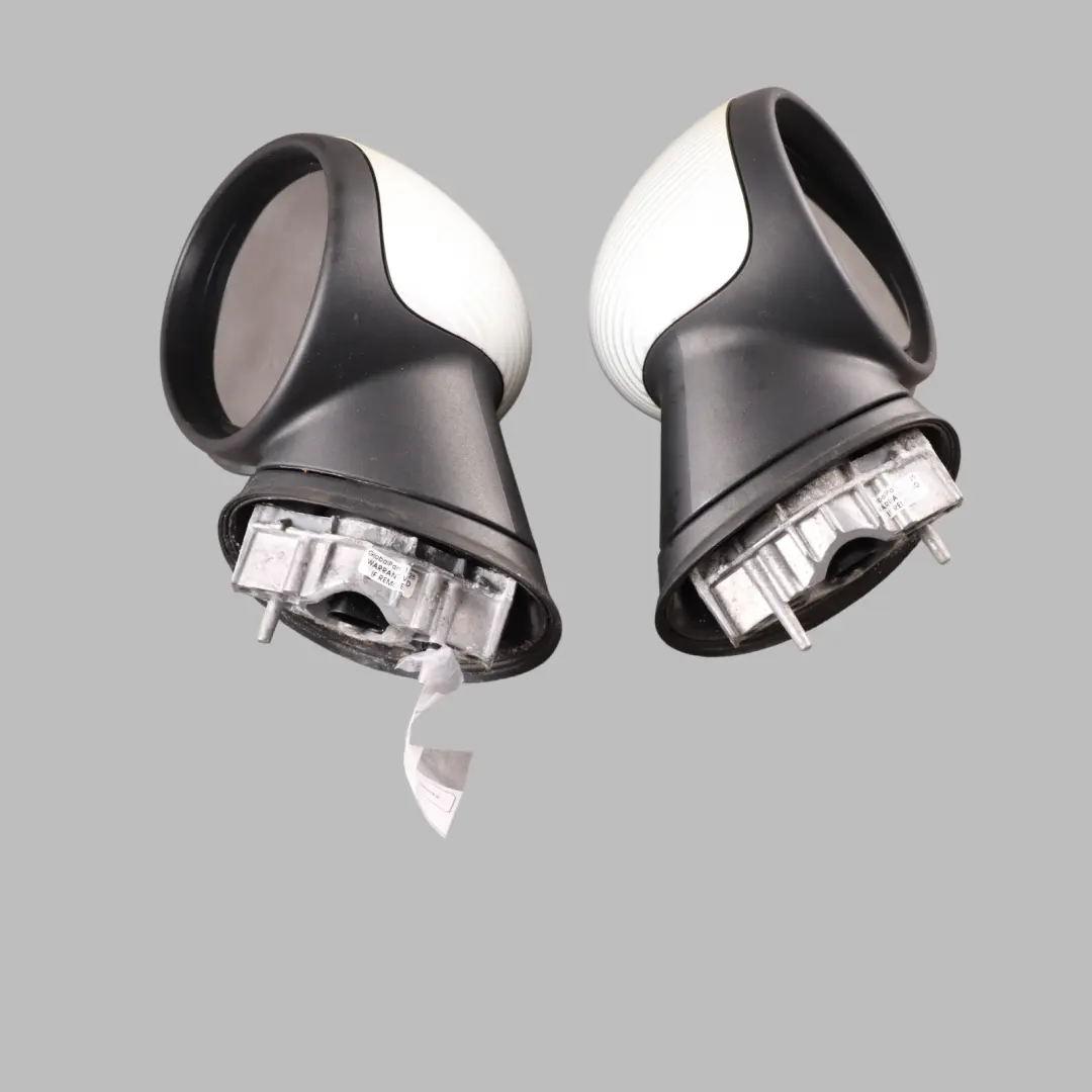  Door Wing Mirror Mini R55 R56 Left Right N/O/S Outside White Silver Camden Set - SKU RHD-2755637-2755638-CAMDEN - Part number 2755637-2755638