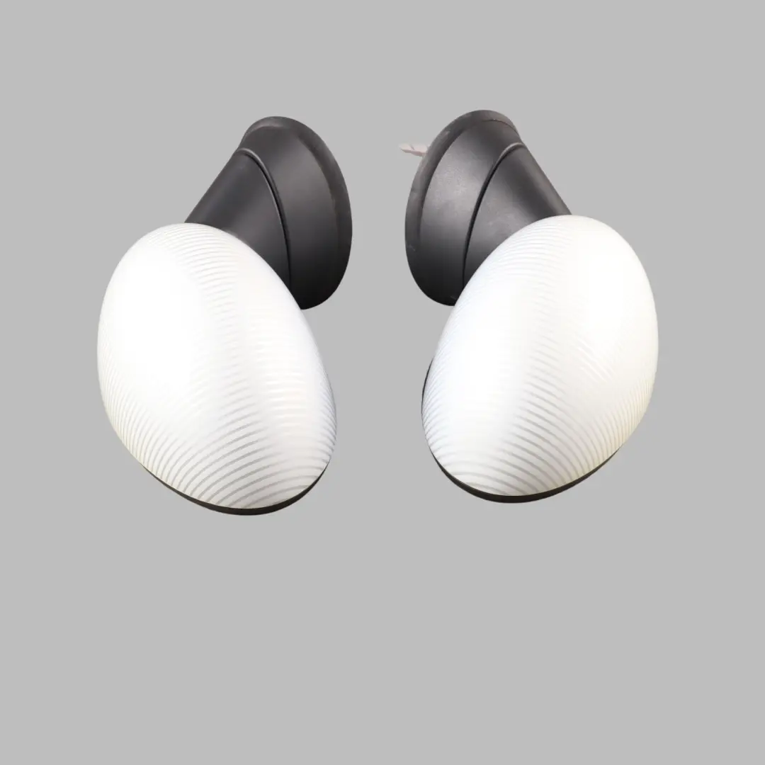  Door Wing Mirror Mini R55 R56 Left Right N/O/S Outside White Silver Camden Set - SKU RHD-2755637-2755638-CAMDEN - Part number 2755637-2755638