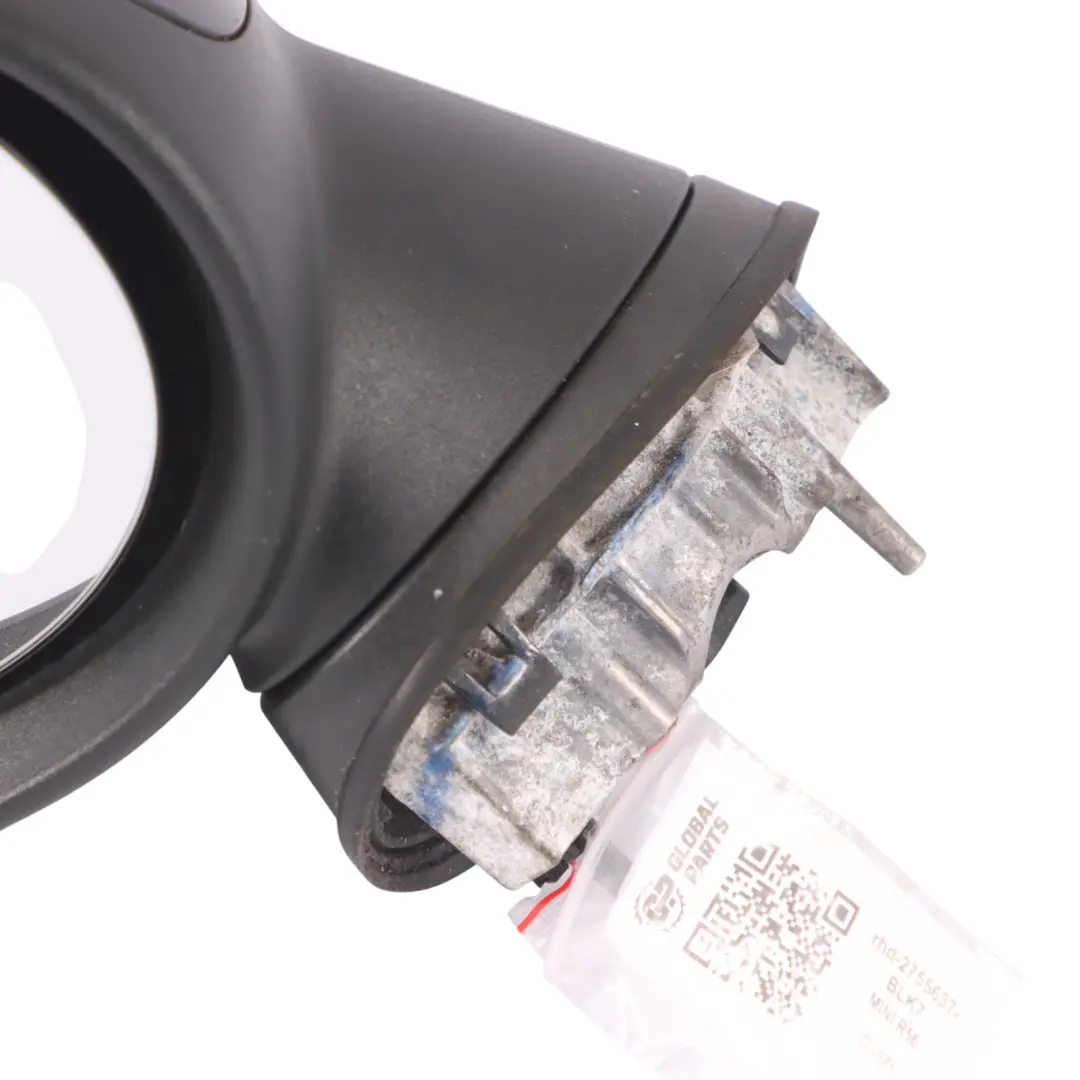 Wing Mirror Mini Cooper One R55 R56 R57 Outside Left Door N/S Black 3 Pins to with Part number 2755637 Wing Mirror Mini Cooper One R55 R56 R57 Outside Left Door N/S Black 3 Pins - SKU rhd-2755637-BLK7 - Part number 2755637