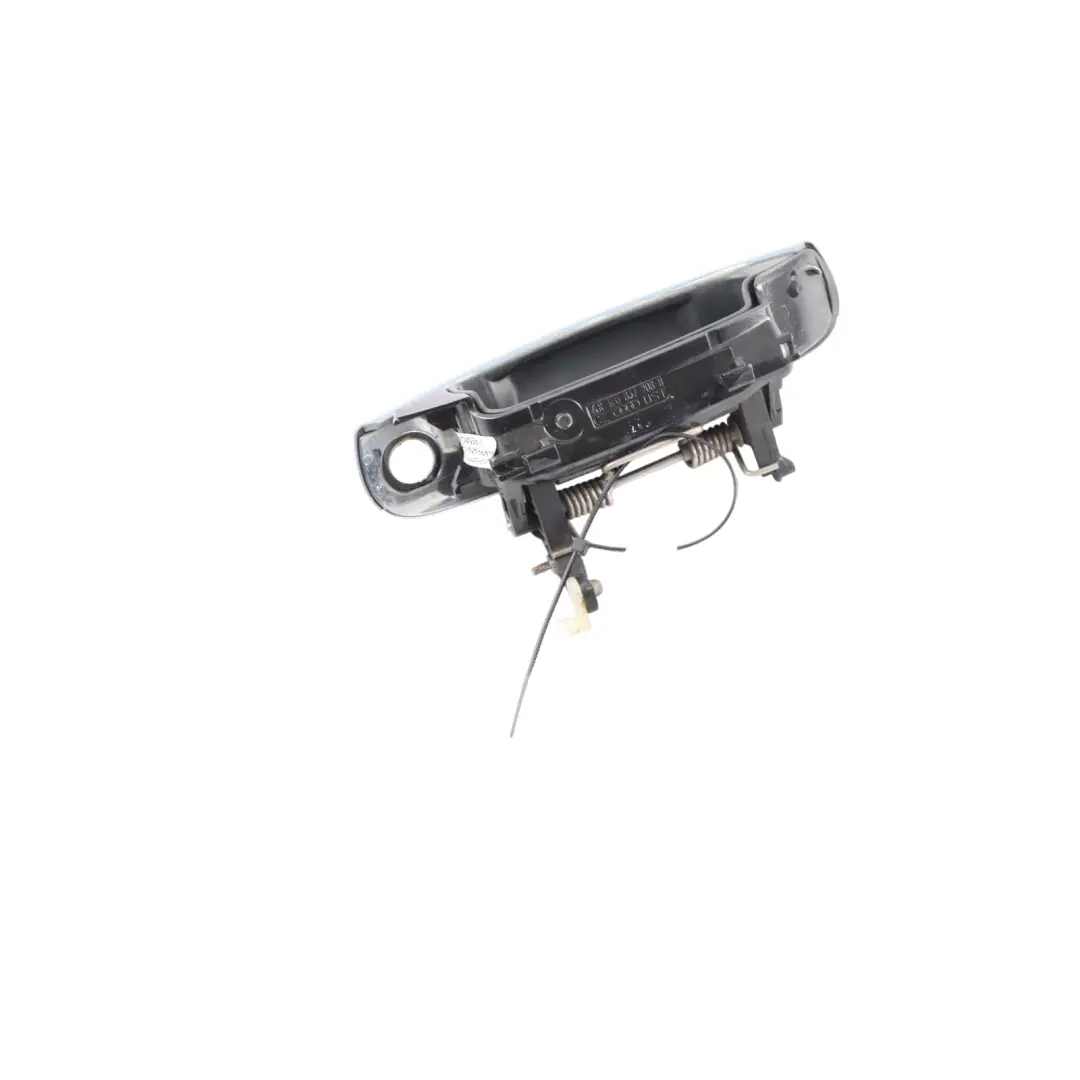 Audi A3 8P Door Handle Grab Front Right O/S Sphere Blue Metallic X5X - SKU RHD-4F0837208B-SPH - Part number 4F0837208B