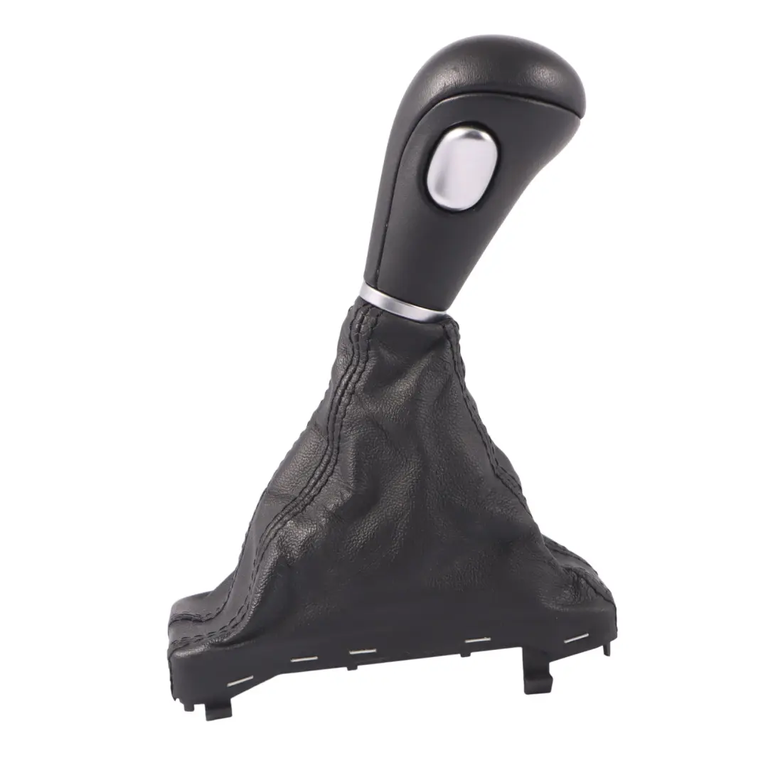 Audi Q7 4L Gear Shifter Knob Stick Automatic Selector Knob Leather 4L2713139G - SKU RHD-4L2713139G - Part number 4F2713139G