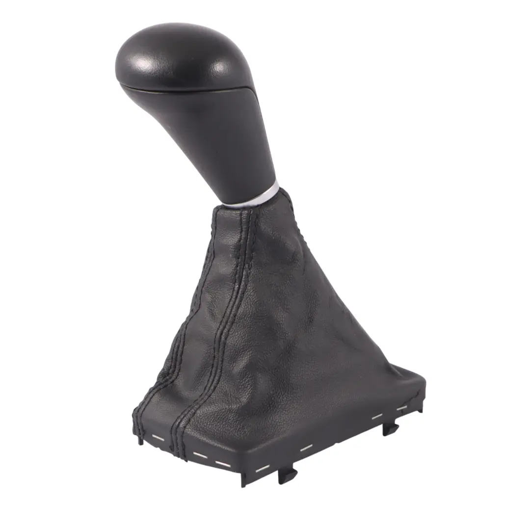 Audi Q7 4L Gear Shifter Knob Stick Automatic Selector Knob Leather 4L2713139G - SKU RHD-4L2713139G - Part number 4F2713139G
