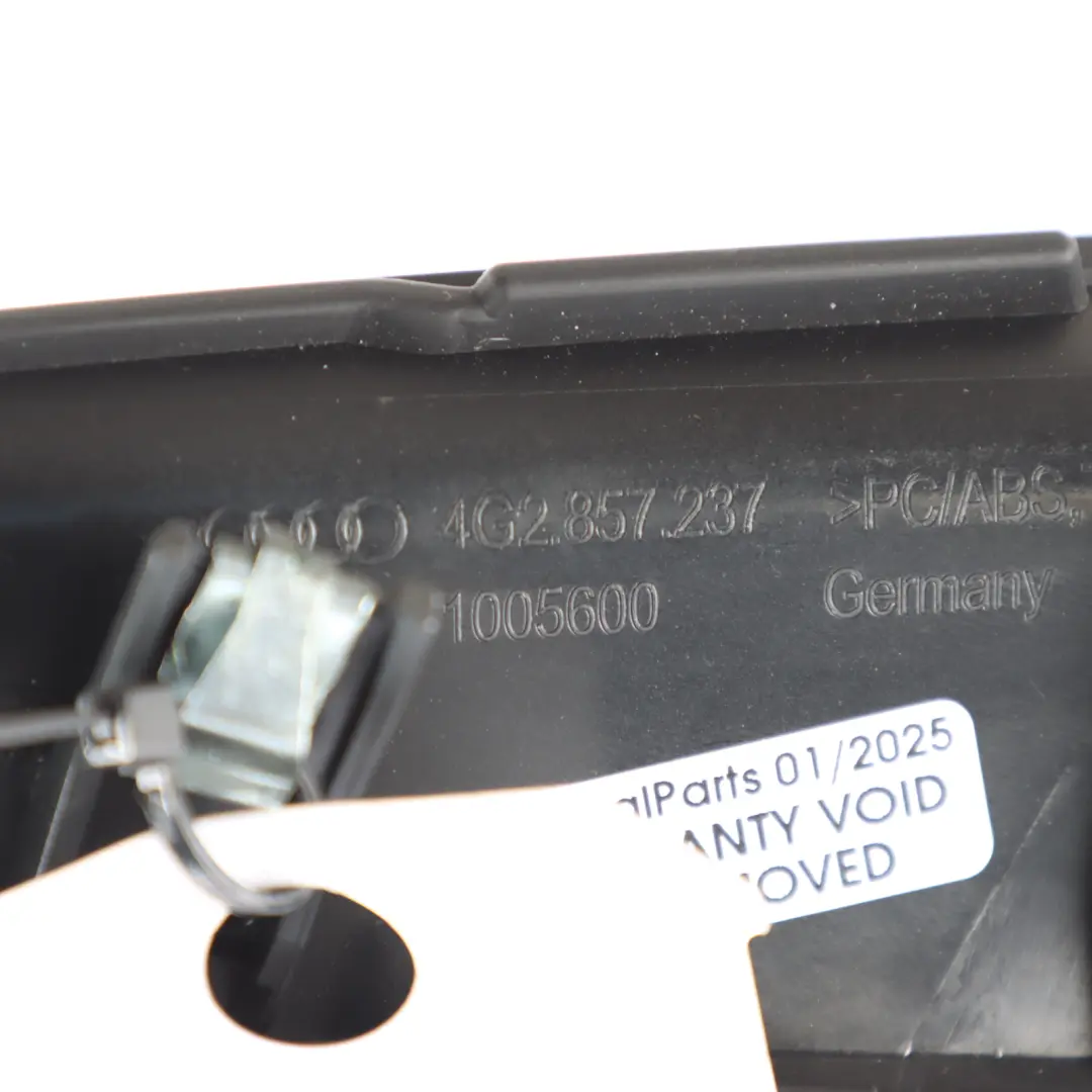 Audi A6 C7 A7 4G Right Dashboard Trim Soul Cover Panel Black - SKU RHD-4G2857237 - Part number 4G2857237