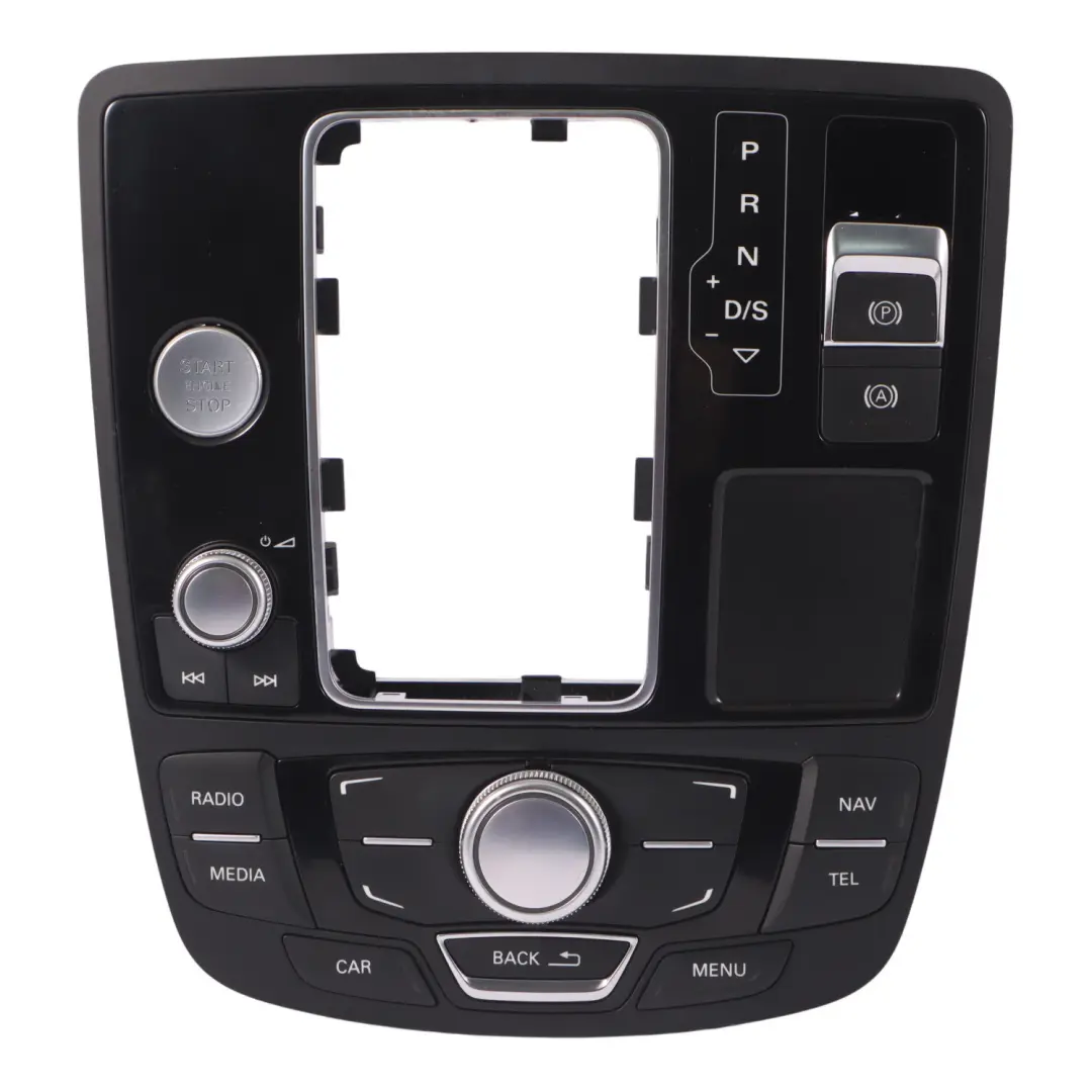 Audi A7 4G A6 C7 MMI Centre Console Multimedia Sat Nav Switch Panel - SKU RHD-4G2919610C - Part number 4G2919610C