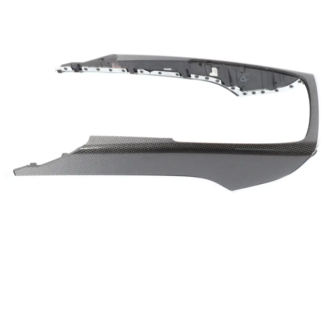 Audi S7 4G Dashboard Console Door Card Decor Strip Trim Cover Set Carbon Quattro - SKU RHD-4G8853189BC-1 - Part number 4G8853189BC