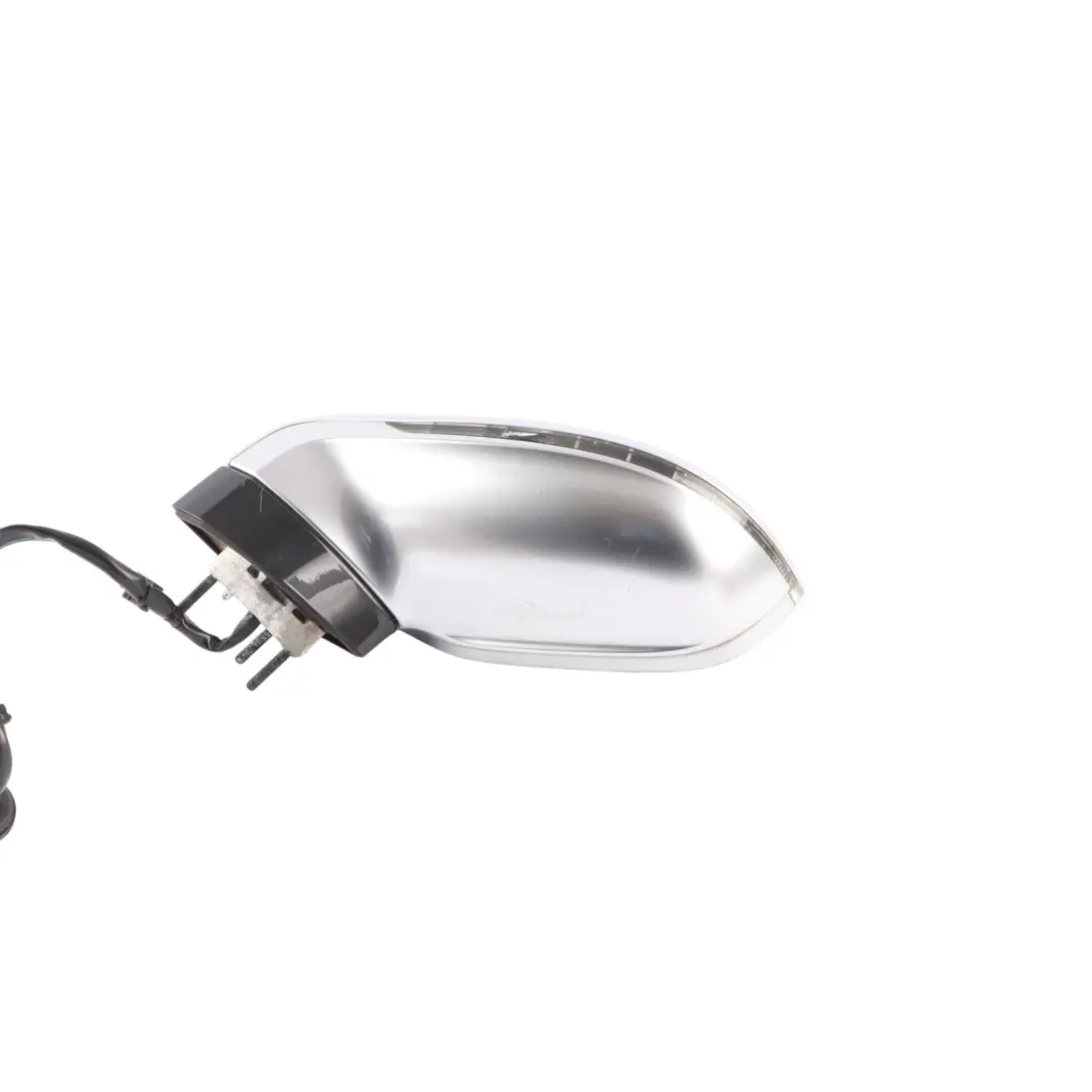 Audi S7 4G Wing Mirror Left N/S Electric Adjustment Aluminium Finish - SKU RHD-4G8858531AG-ALU - Part number 4G8858531AG