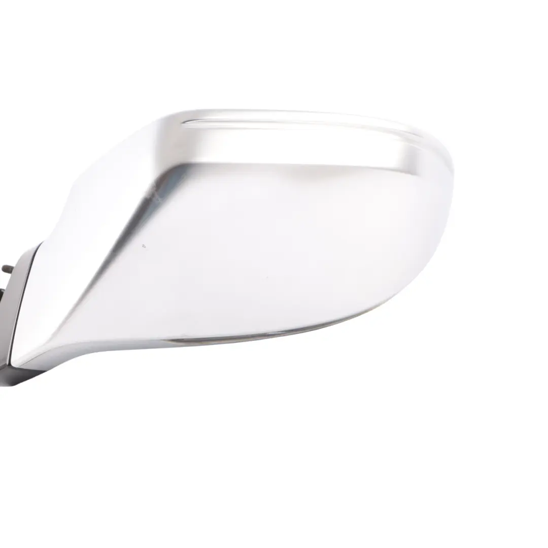Audi S7 4G Wing Mirror Left N/S Electric Adjustment Aluminium Finish - SKU RHD-4G8858531AG-ALU - Part number 4G8858531AG